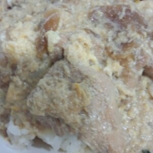 めんつゆで簡単親子丼